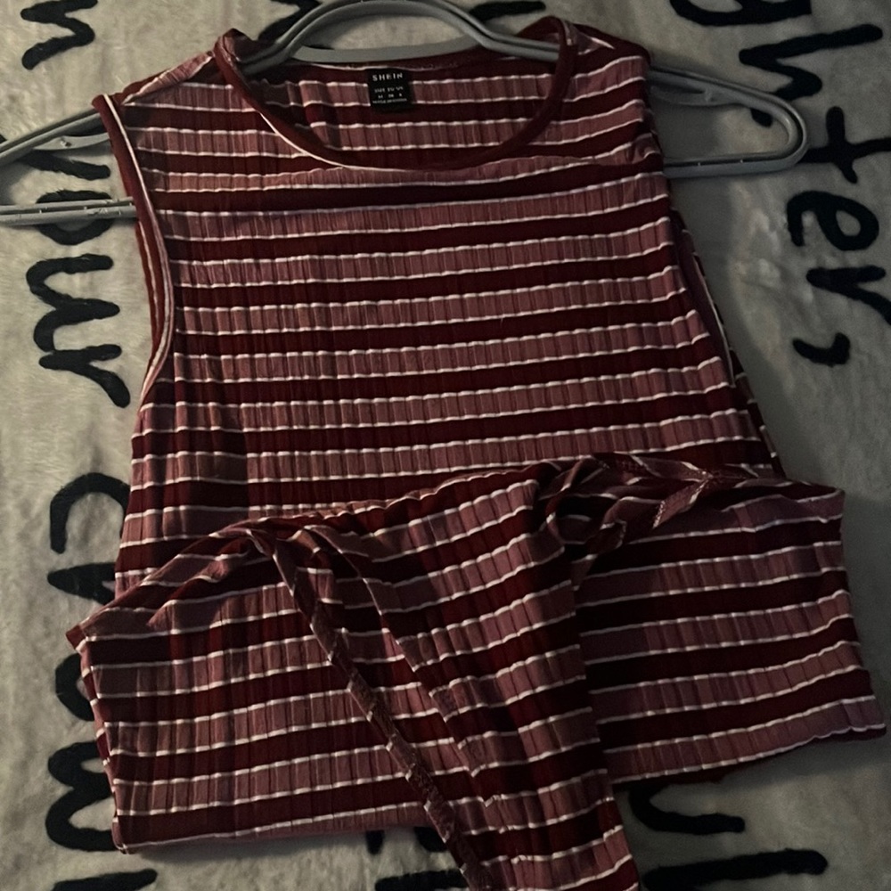 Stripped bodysuit